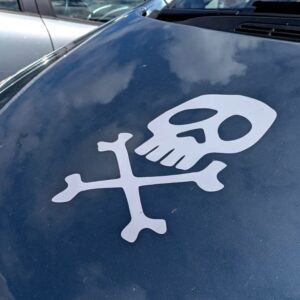 Albator / Harlock space pirate logo