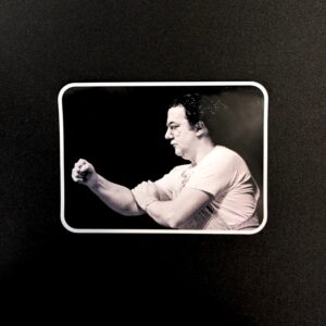 Coluche bras d'honneur